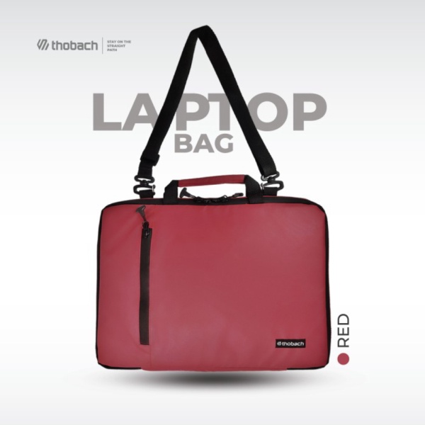 Promo tas laptop original thobach terbaru - maroon Limited