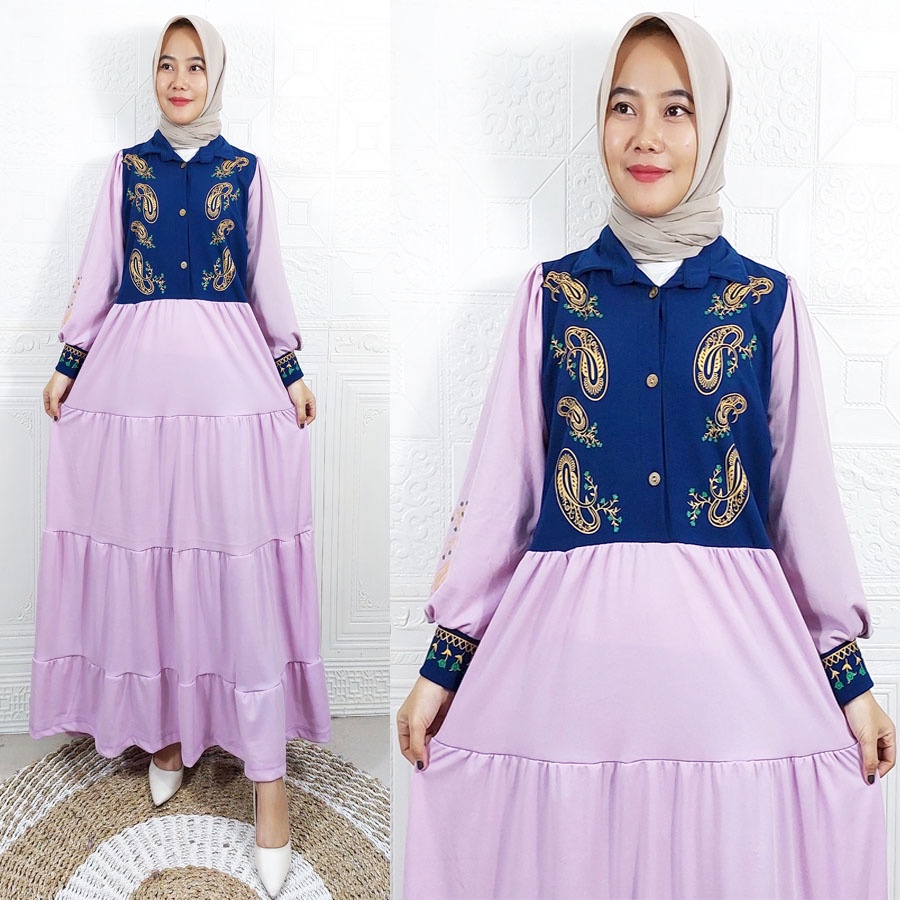 SYARINI DRESS MEWAH CERUTY CANTIK CARLINA