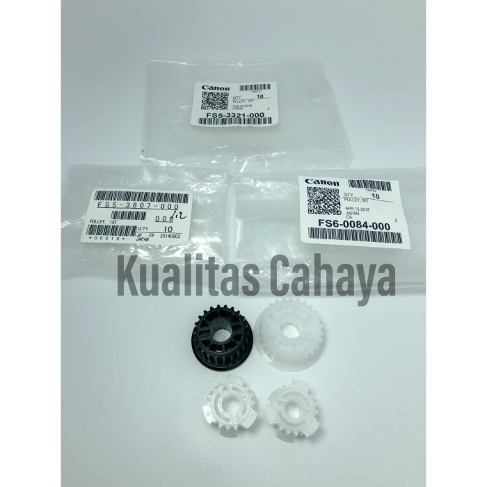 

[[JNT COD]] Gear Pulley Timing Belt Fotokopi Canon IR 6000/6570/5075 Original 1Set
