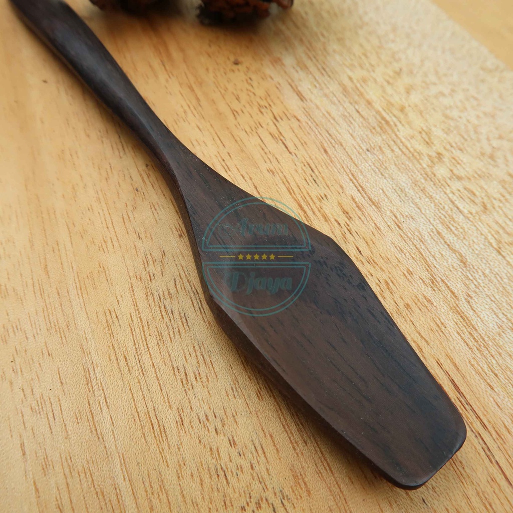 Sendok Kayu Dessert Spoon Sendok Puding Wooden Spoon Kayu Sendok Ice Cream Spoon Sendok Mini Sendok Kecil