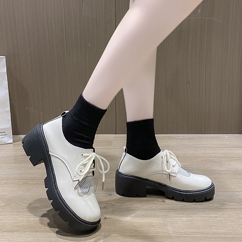 ✅PINKEY P057 Sepatu Boots Wanita Docmart Sepatu Flat Oxford Wanita Original