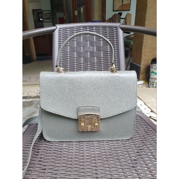 FURLA Metropolis Top Handle Crossbody Bag-Second Original