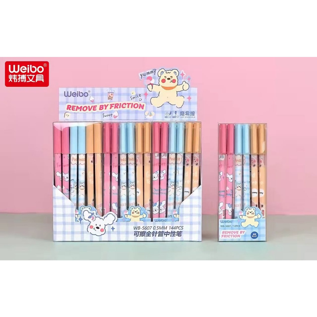 

Pena Hapus / Eraseable Pen motif Bear (5607)