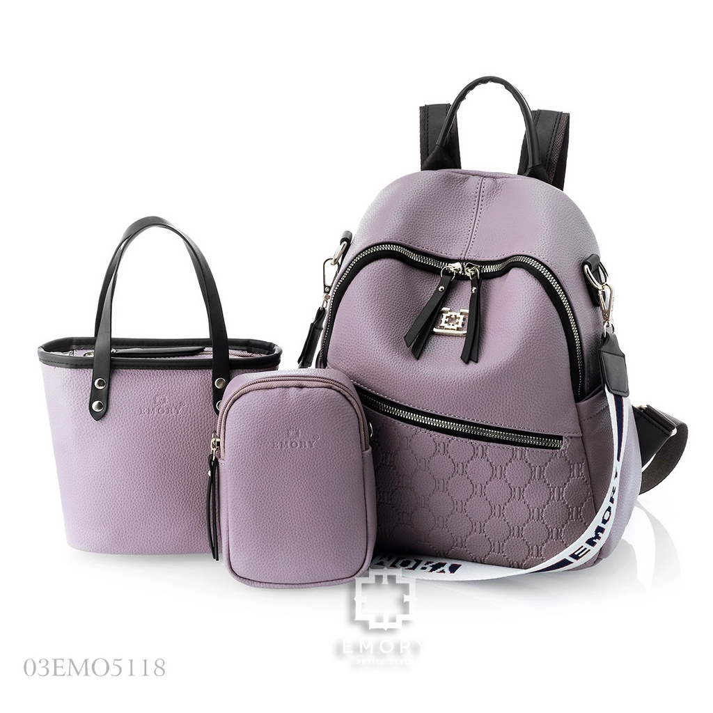 TAS RANSEL WANITA EMORYSTYLE   Marvinne      03EMO 5118 3in1 MB