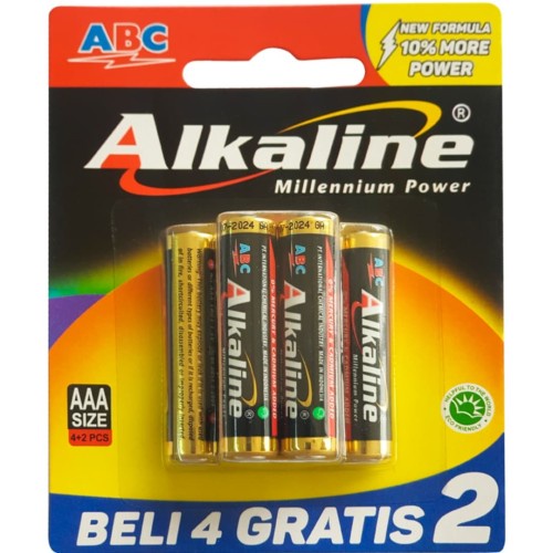 ABC ALKALINE AAA 4pcs