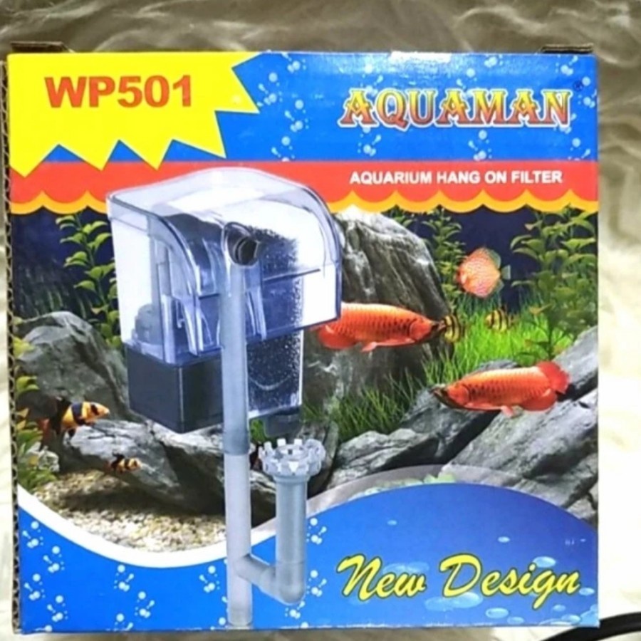 HANG ON FILTER 501 Z501 Z-501 SKIMMER AQUARIUM 3.5w 280LPH