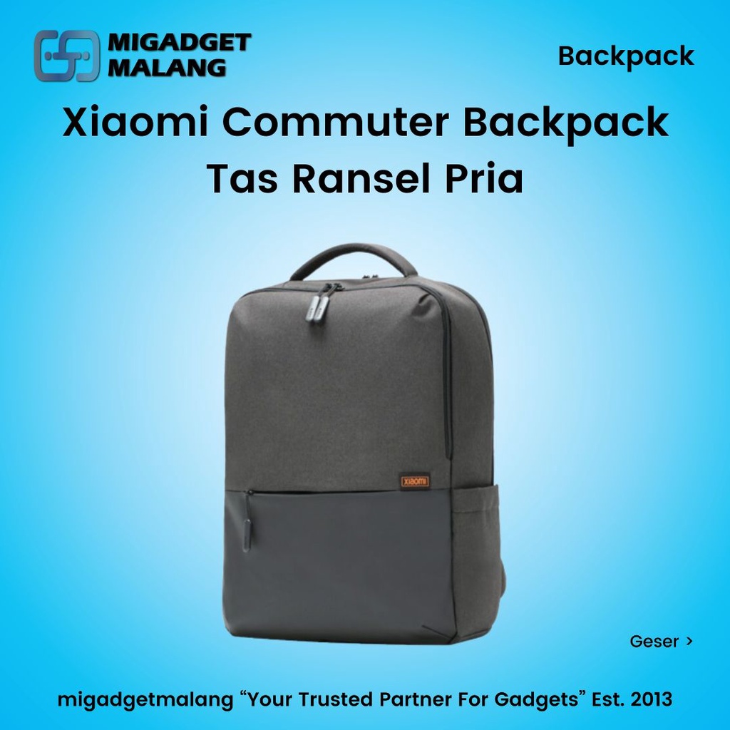 Xiaomi Commuter Backpack Tas Ransel Pria Tas Punggung Bag