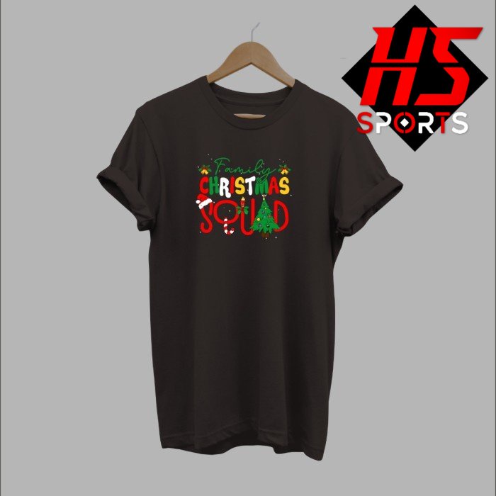 KAOS NATAL KELUARGA FREE NAMA - BAJU MERRY CHRISTMAS FAMILY SQUAD