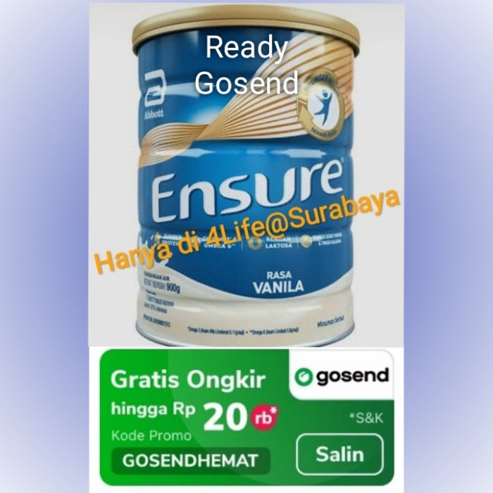 

[ COD ] ensure vanilla 900gr