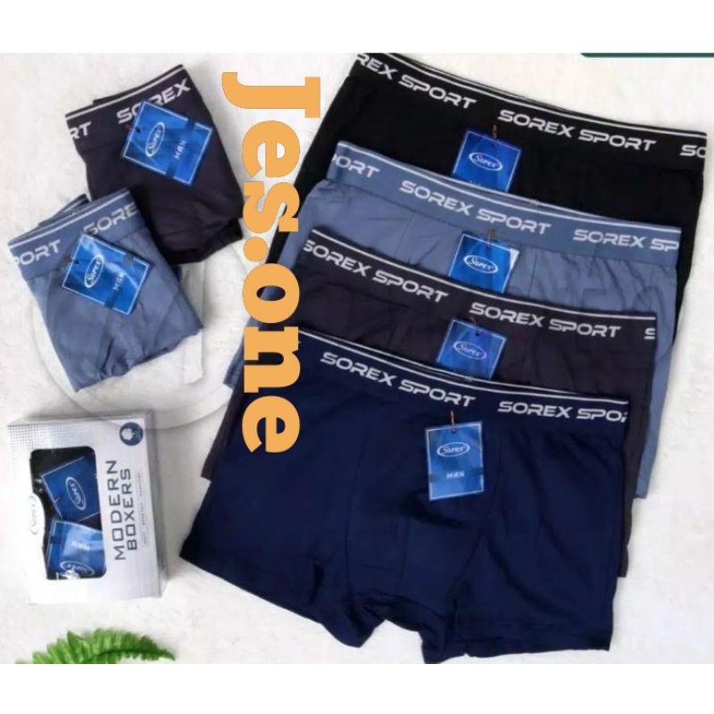 CD COWOK SOREX 3904 BOXER SUPER SOFT TOKO KEANULOVA