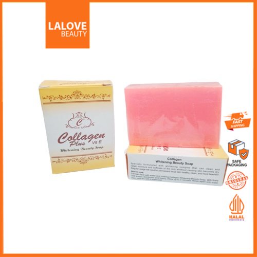 Sabun Collagen  60gr Original Bpom | Wajah Lembut &amp; Bersih