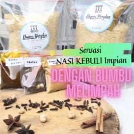 

♧ Nasi Kebuli | Nasi Kebuli DAPUR NONGKEE | Beras Basmati 1kg | Paket Beras Basmati bumbu Nasi Kebuli ֍