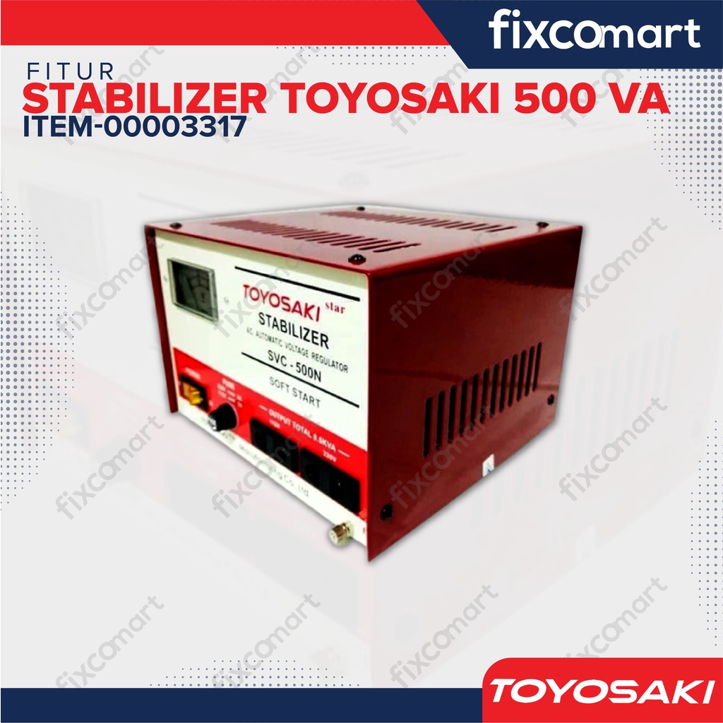 Stabilizer Toyosaki 500 VA - 1000 VA - 1000 VA