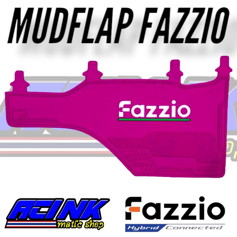 MUD FLAP FAZZIO MUDFLAP FAZIO KARET LUMPUR YAMAHA FAZZIO