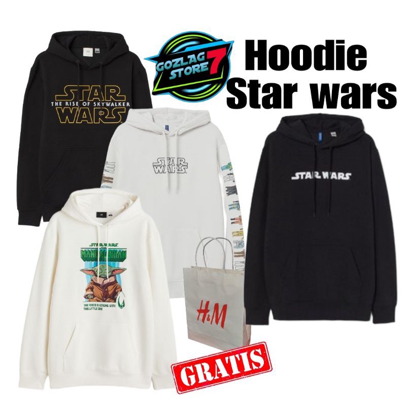 HOODIE STAR WARS h&amp; HOODIE STAR WARS THE RISE OF SKYWALKER STAR WARS MANDALORIAN