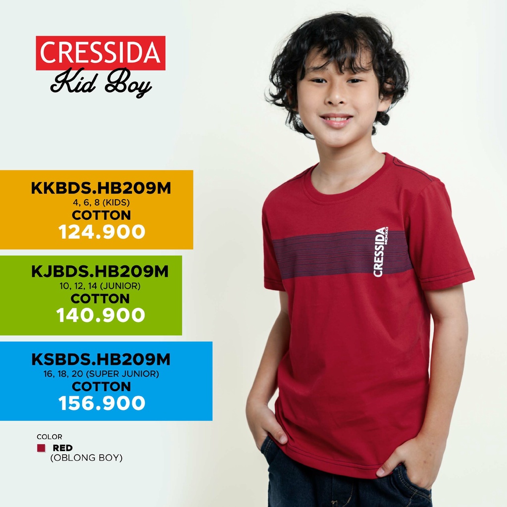 Cressida Kids Boy Baju Kaos Anak Cowok Red - Kkbds.hb209m Kjbds.hb209m Ksbds.hb209m OFAFASHIONSTORE