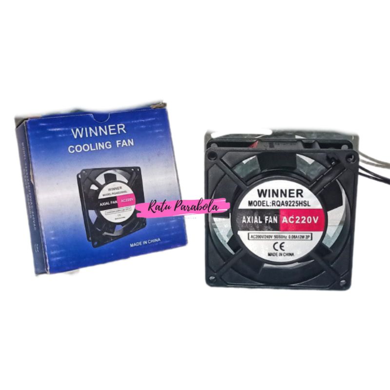 Kipad AC FAN 8X8cm/ 9X9cm / 12cm 220Volt Cooling Winner Fan