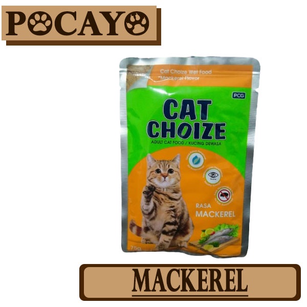 Cat Choize Pouch Mackerel 75gr