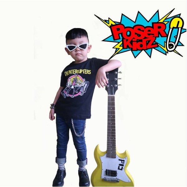 KAOS ANAK ANAK POSER KIDZ | THE INTERRUPTERZ