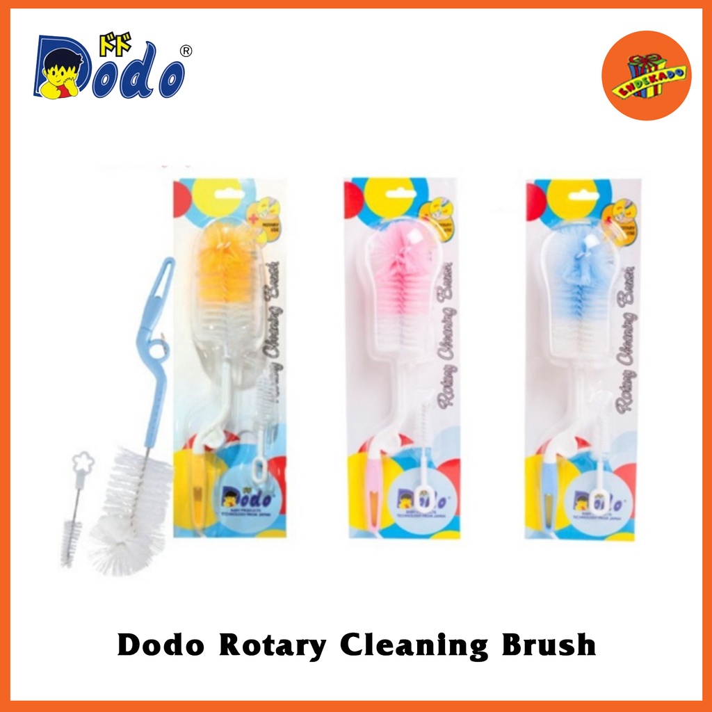 DODO Sikat Botol - Bottle &amp; Nipple Brush - Sikat Cuci Botol