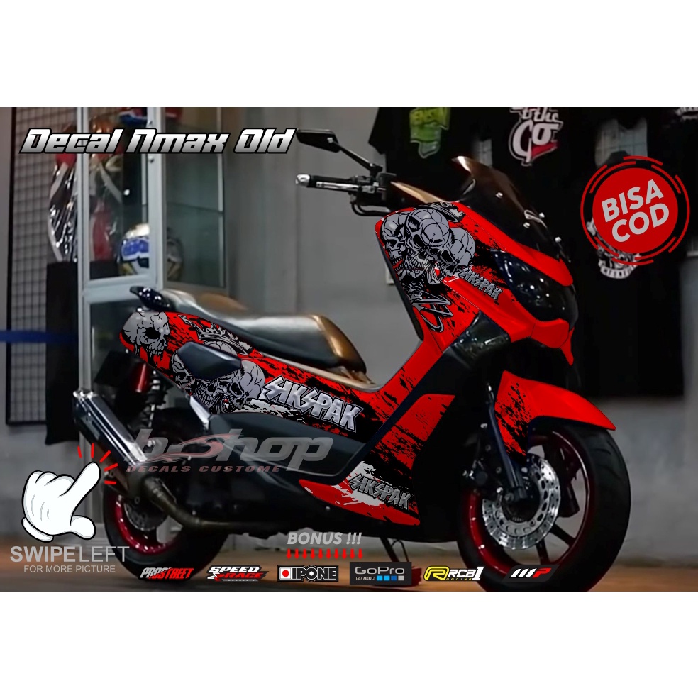 Sticker Nmax full body decal sticker nmax lama stiker nmax variasi