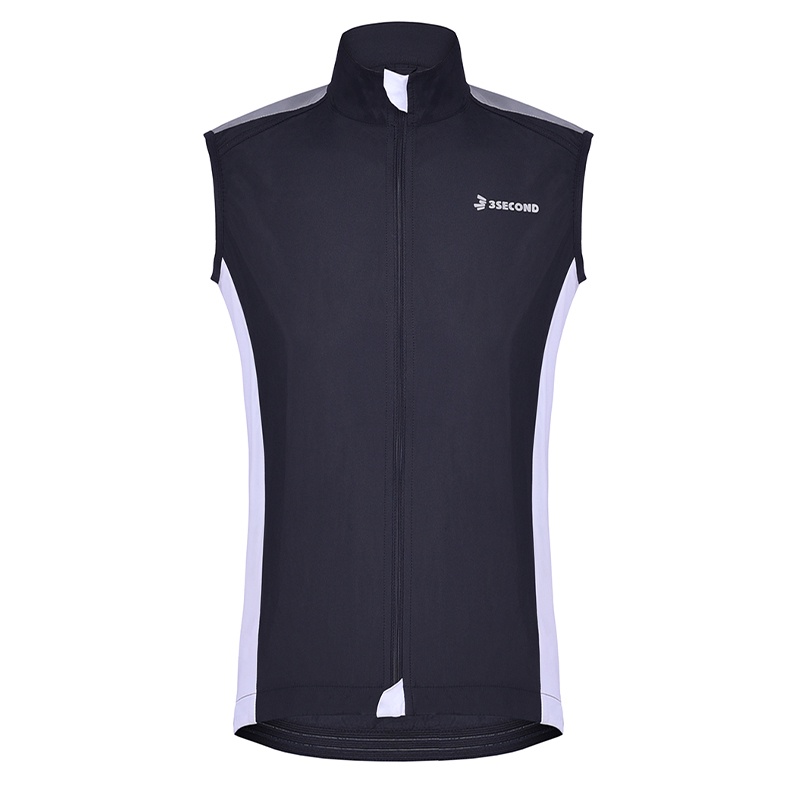 3Second Original Rompi Vest Sepeda Jersey Pria Hitam 100421