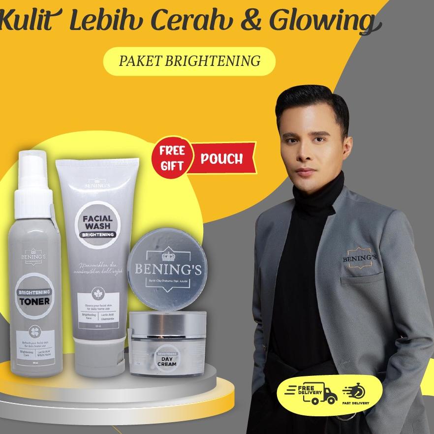 ✩ BENINGS SKINCARE BY DOK OKY PAKET BRIGHTENING ◙