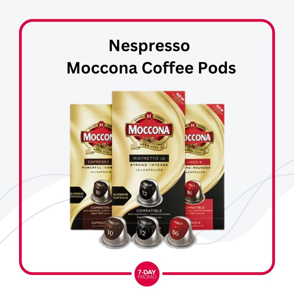 Moccona Coffee 10 Capsules Nespresso