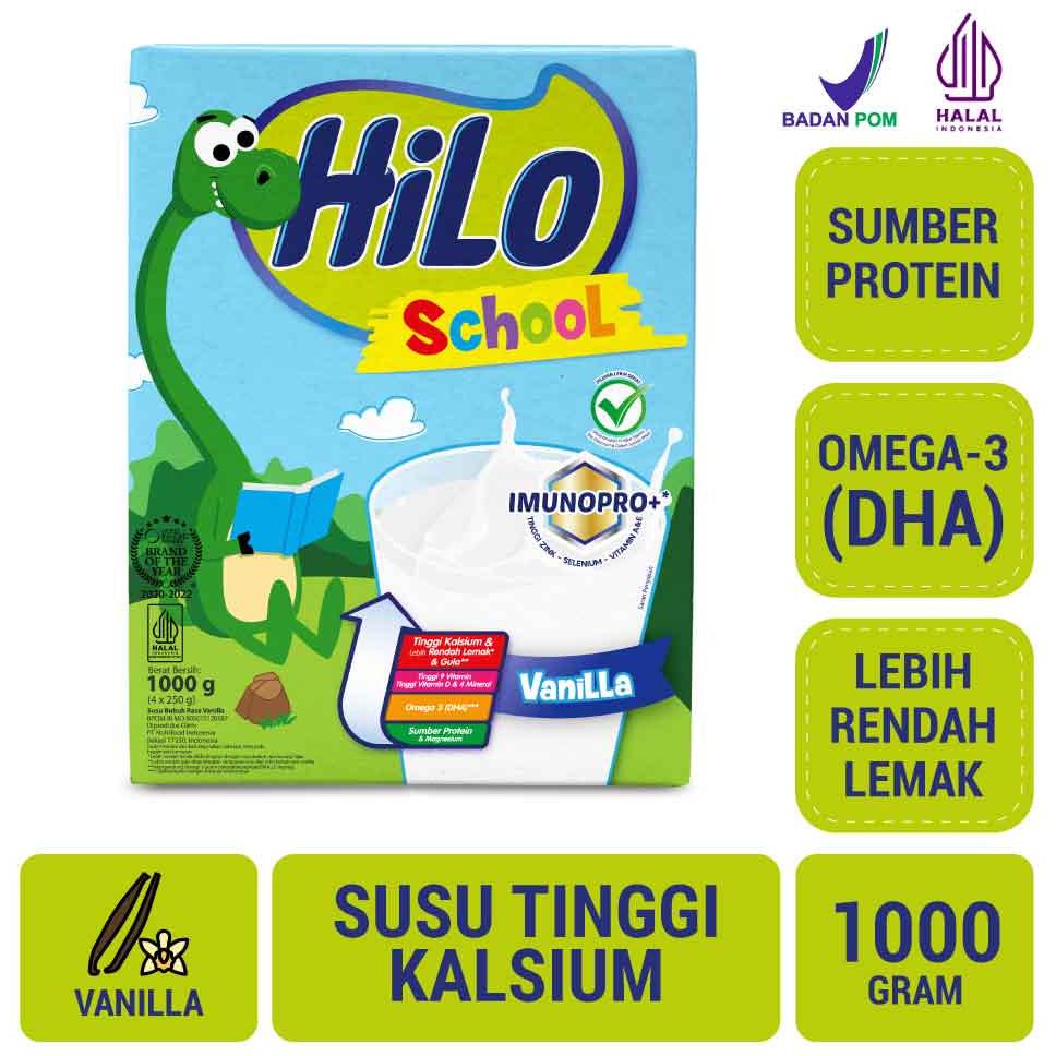 

Bagus!!!!!! HiLo School Vanilla 1000 gram - Susu Tinggi Kalsium Lebih Rendah Lemak