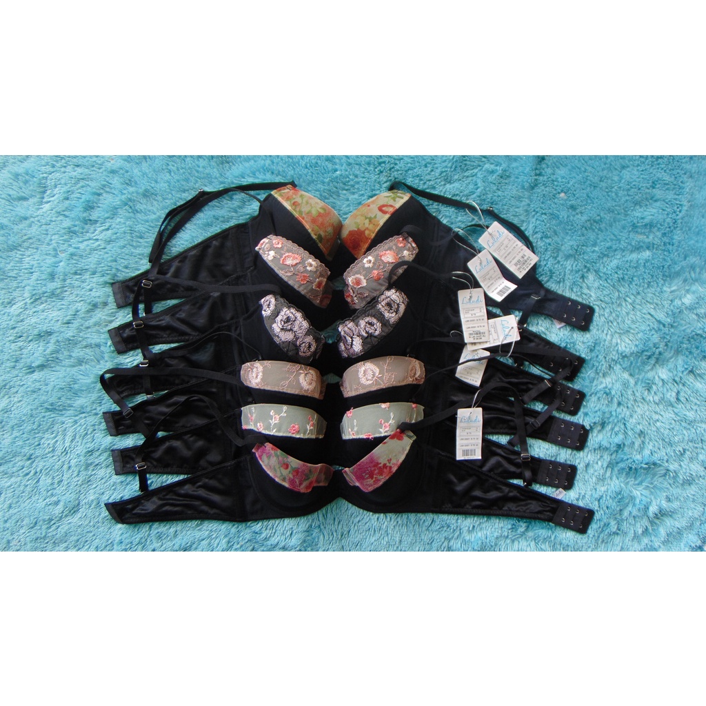 STRAPLESS BRA LULUDI BY WACOAL 00001 00002 BLK SIZE 34B 36B 36C - HARGA NORMAL 200RIBU