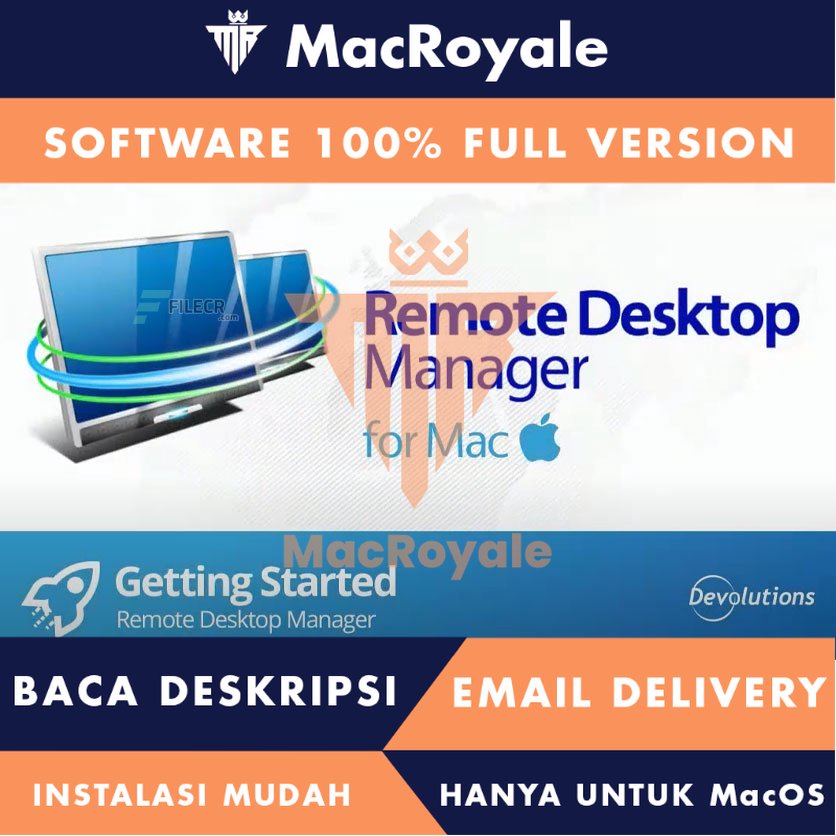 [MacOS] Remote Desktop Manager Enterprise Full Version Lifetime Full Garansi