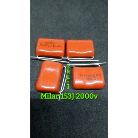 Milar 153J 2000V 15N-2KV / Capasitor Milar 153J 2000V