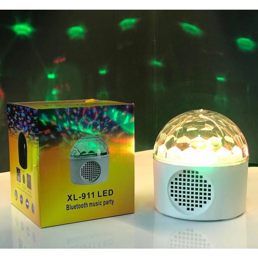 mSpeaker Bluetooh Portable PLUS Lampu LED Disco XL-911 Wireless Speaker murah murah