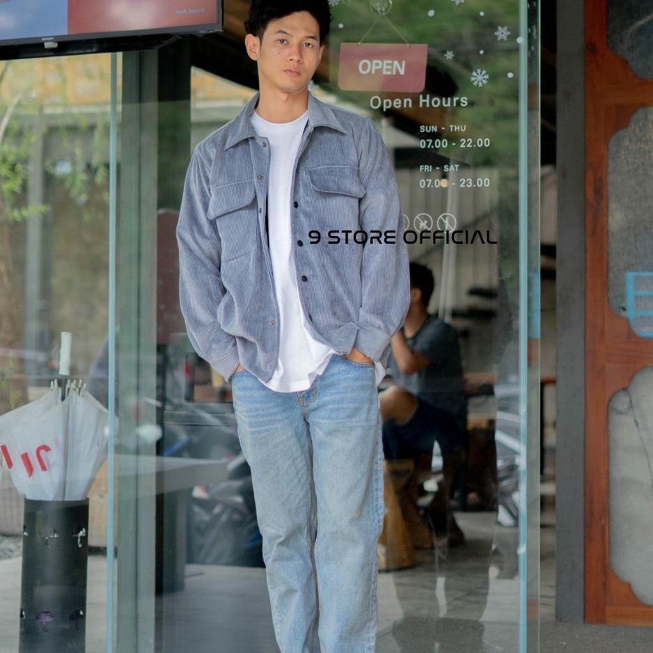 ✬ Corduroy Jacket Pria / Corduray Overshirt Jacket Pocket / Jaket Coduroy Pria / Jaket Pria. ❁