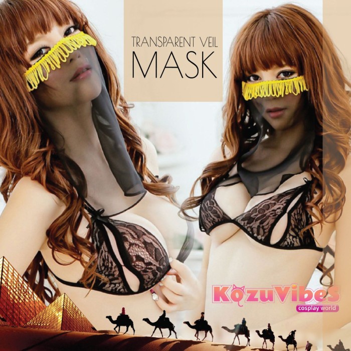 Best Seller Kozuvibes Cosplay Sexy Uniform Arabian Night Veil Cadar Hijab Burqa