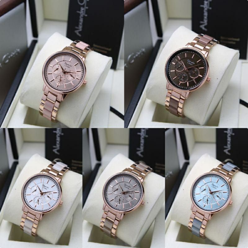 Jam Tangan Wanita Alexandre Christie Ac 2a31 / Ac 2a31 original