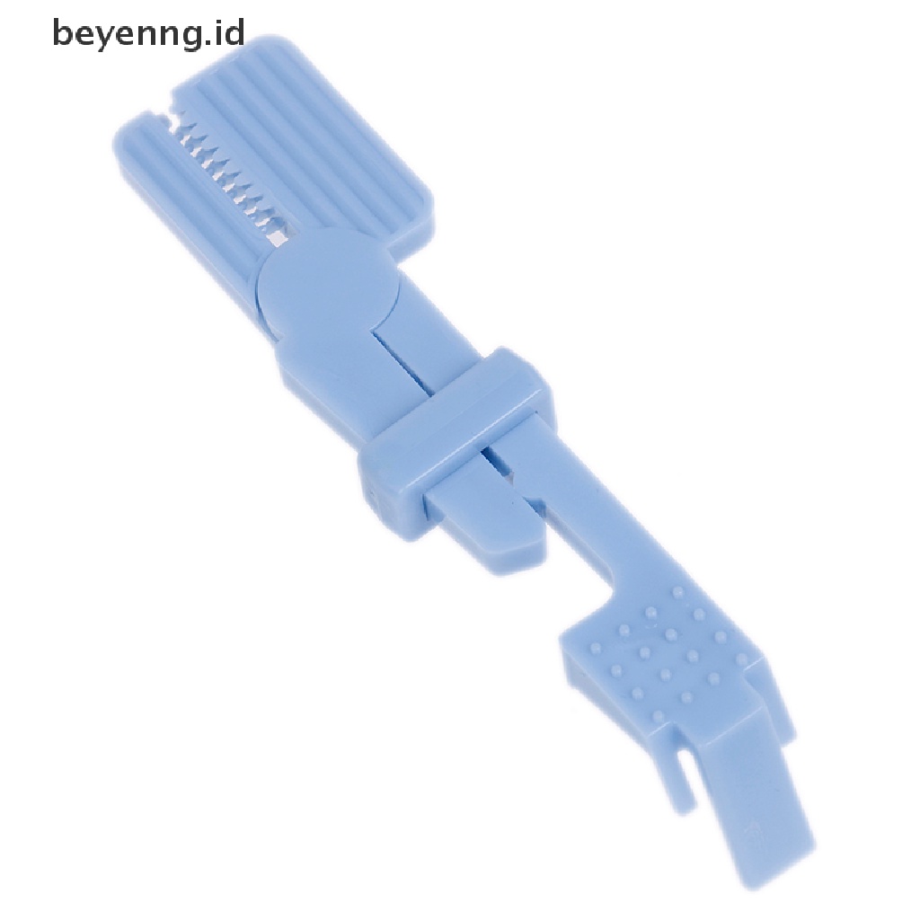 Beyen 1Pcs X-Ray Film Klip Holder Radiograph Plastik Warna Biru Kepala Penjepit  Id