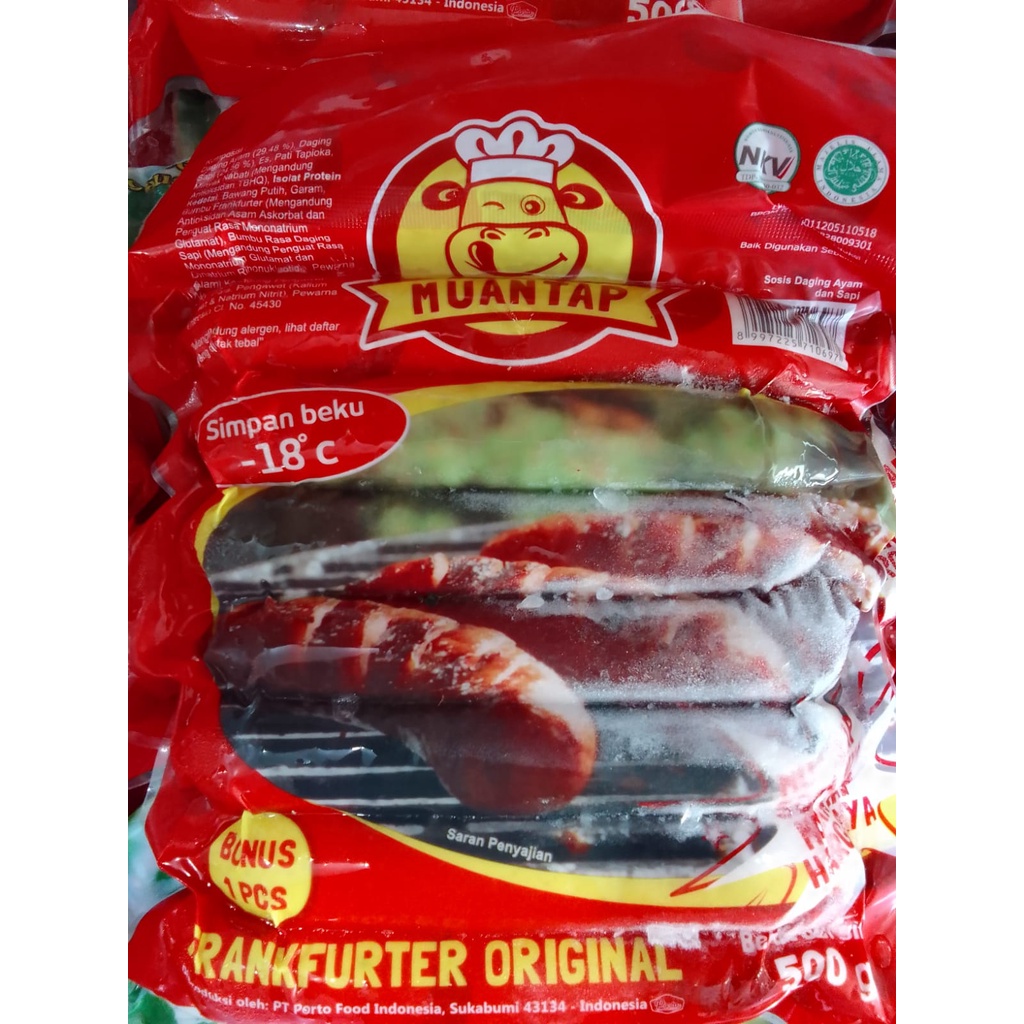 

SOSIS MUANTAP ISI 11 Berat 500 GRAM