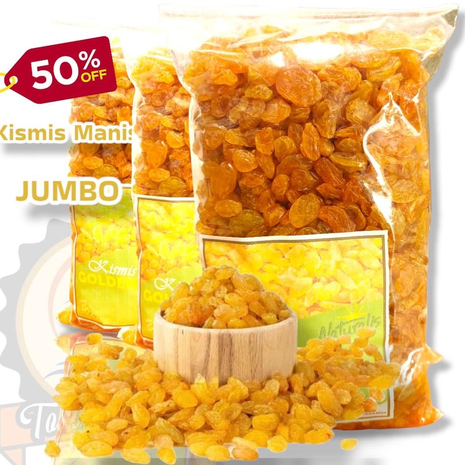 

▼ Kismis arab golden raisin semi jumbo 1kg ♚