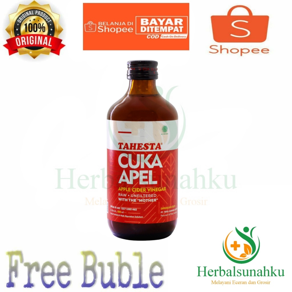 

Best Seller Cuka Apel Tahesta 320Ml Original Organik