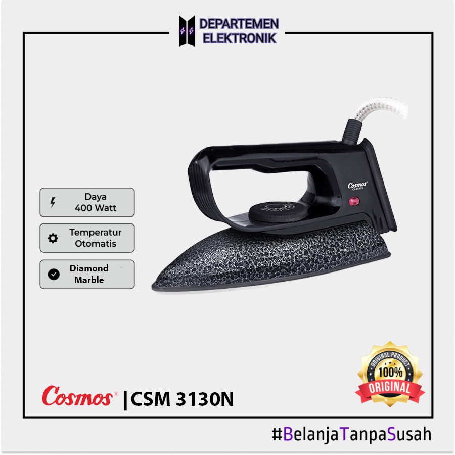 SETRIKA COSMOS CI 3130N GARANSI RESMI