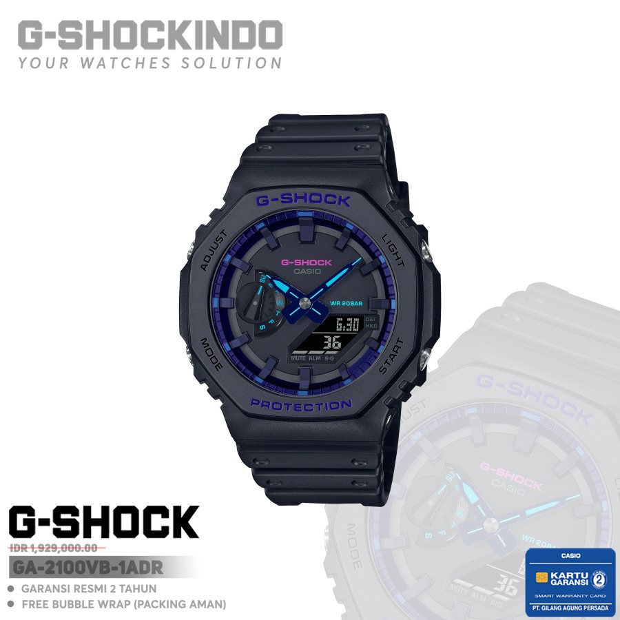 Casio G-shock GA-2100VB-1ADR Original