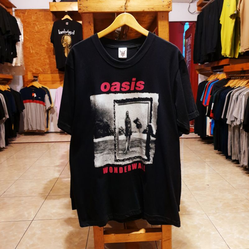 KAOS PENDEK OASIS PRAPATAN REBEL ORIGINAL - KAOS PRIA MUSIK PRAPATAN REBEL DISTRO