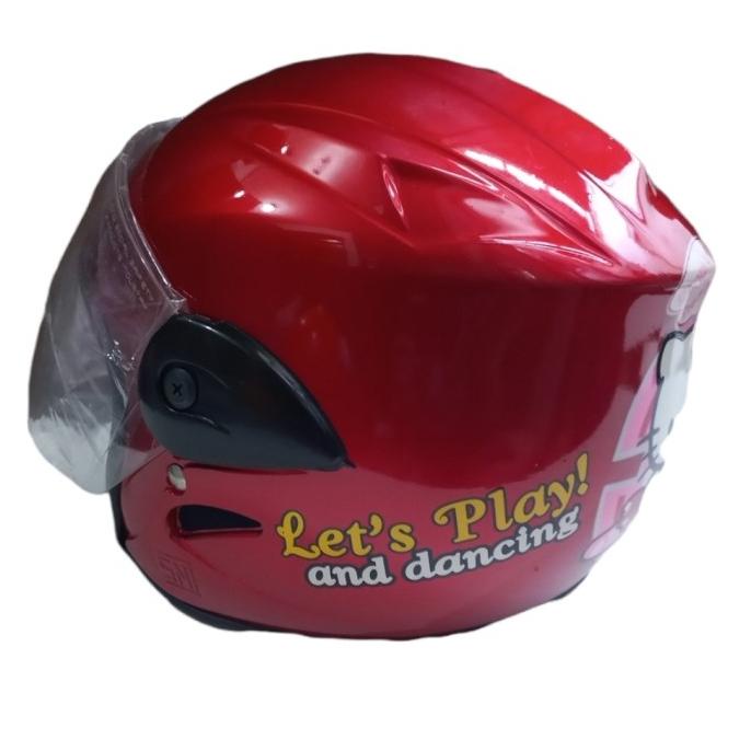 HELM ANAK SNI MURAH HELM ANAK CEWEK HELM MOTIF LUCU