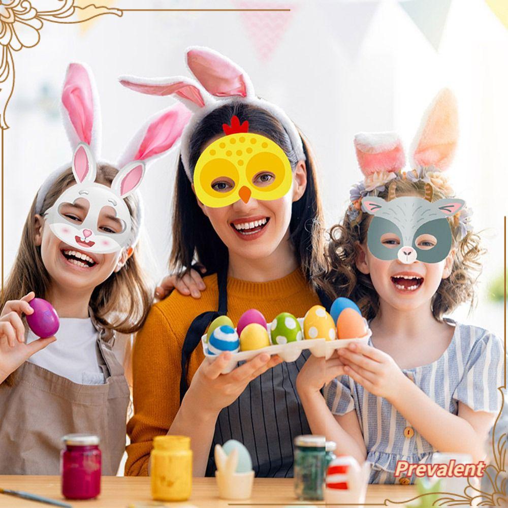 Preva Easter Bunny Dekorasi Nikmat Masquerade Dress Up Bunny Kertas Ayam