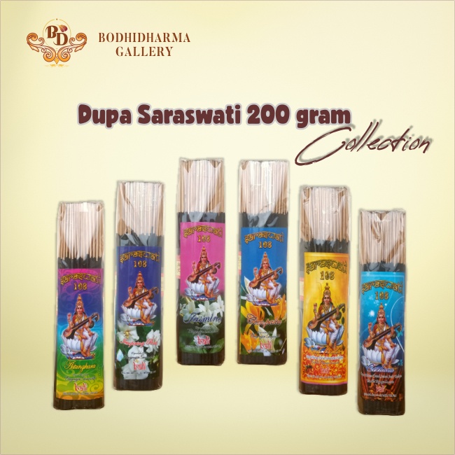 Dupa Hio Wangi Harum SARASWATI 108 200gram 22cm