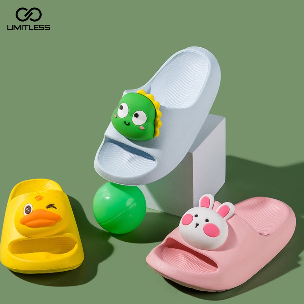 GUMMY Sendal Anak Cowok Cewek Karakter Jibbitz Sandal Selop Anak Perempuan Laki Laki Lucu Phylon Anti Slip Terbaru