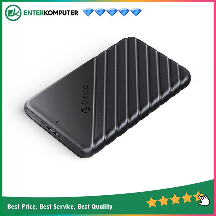 Orico 25PW1-U3 2.5 inch USB 3.0 HDD Enclosure Black