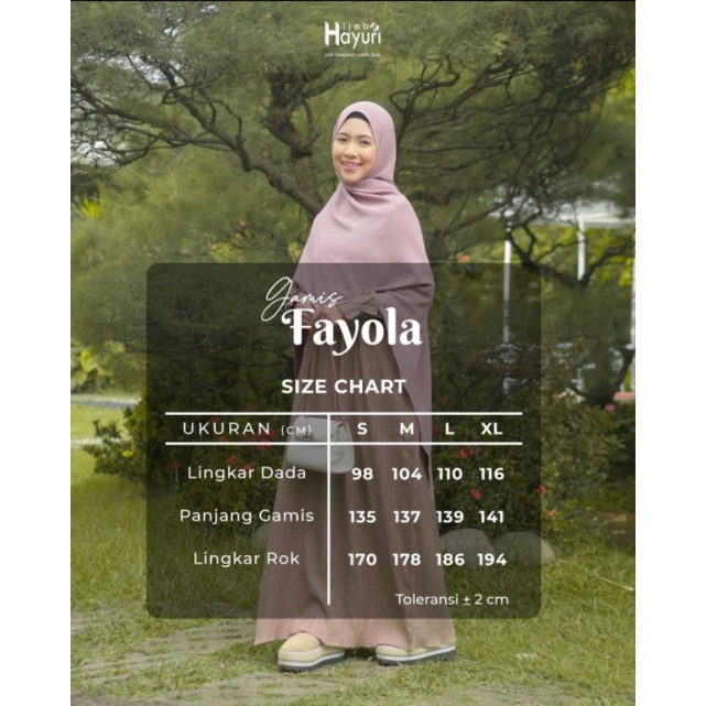 Hijab Hayuri "Gamis Fayola