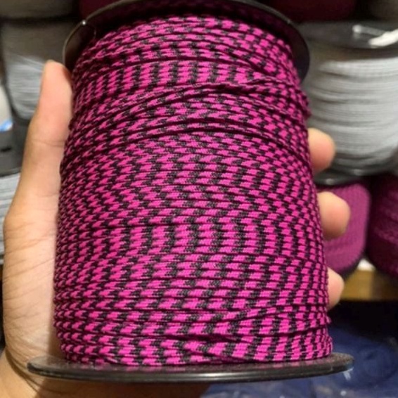 

tali prusik motiv 1,5mm lanyard 1 roll murah accesoris